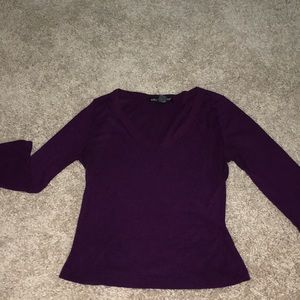 Tight Purple Crop Top